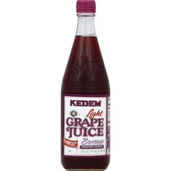 Kedem Grape Juice Beverage, Light - 22 oz