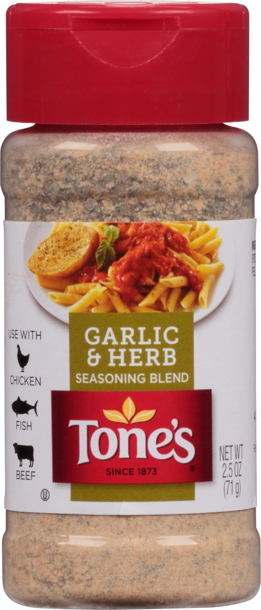 slide 4 of 8, Tone's Garlic & Herb Seasoning Blend, 2.5 oz, 2.5 oz