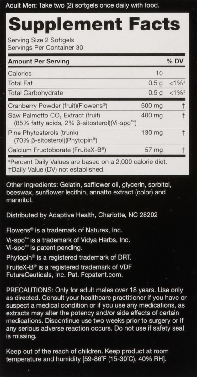 slide 8 of 9, Nugenix Full Potency Prostate, 60 ct