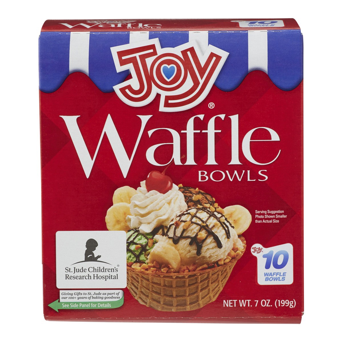 slide 1 of 5, Joy Waffle Bowls, 7 oz