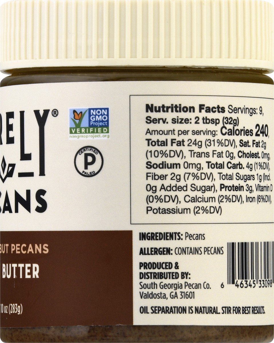 slide 12 of 12, Purely Pecans Nuttin' But Pecans Pecan Butter 10 oz, 10 oz