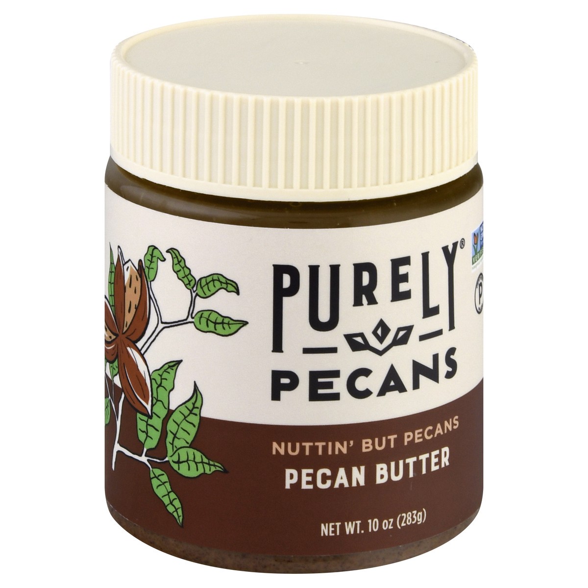 slide 5 of 12, Purely Pecans Nuttin' But Pecans Pecan Butter 10 oz, 10 oz