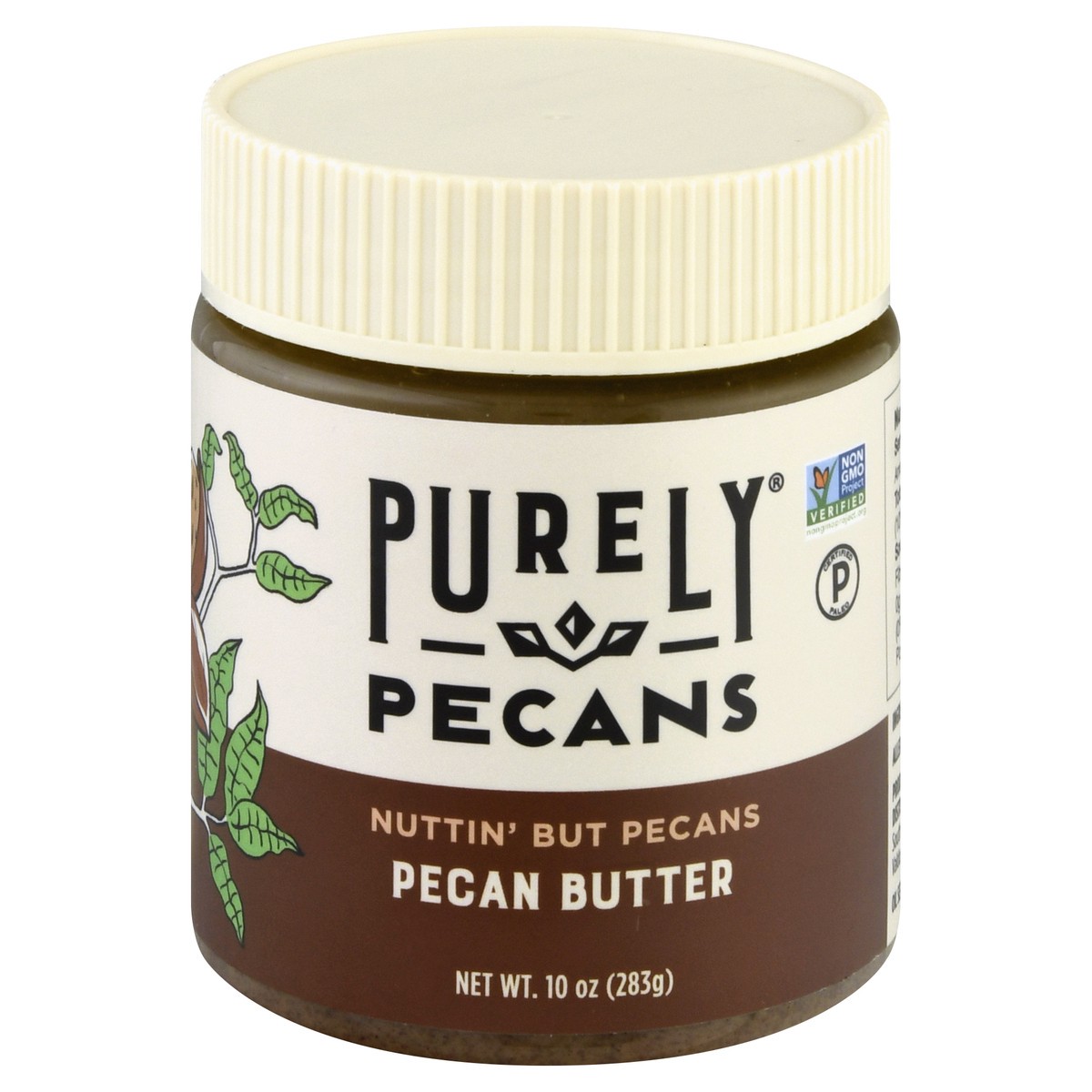 slide 1 of 12, Purely Pecans Nuttin' But Pecans Pecan Butter 10 oz, 10 oz