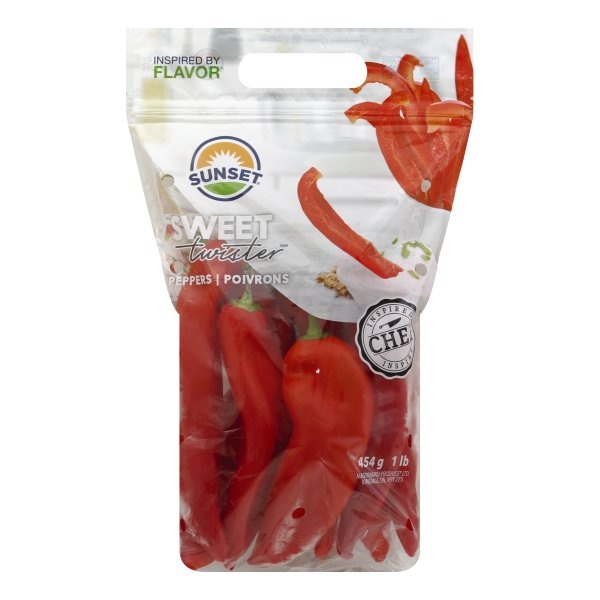 slide 1 of 1, SUNSET Twister Sweet Peppers, 16 oz