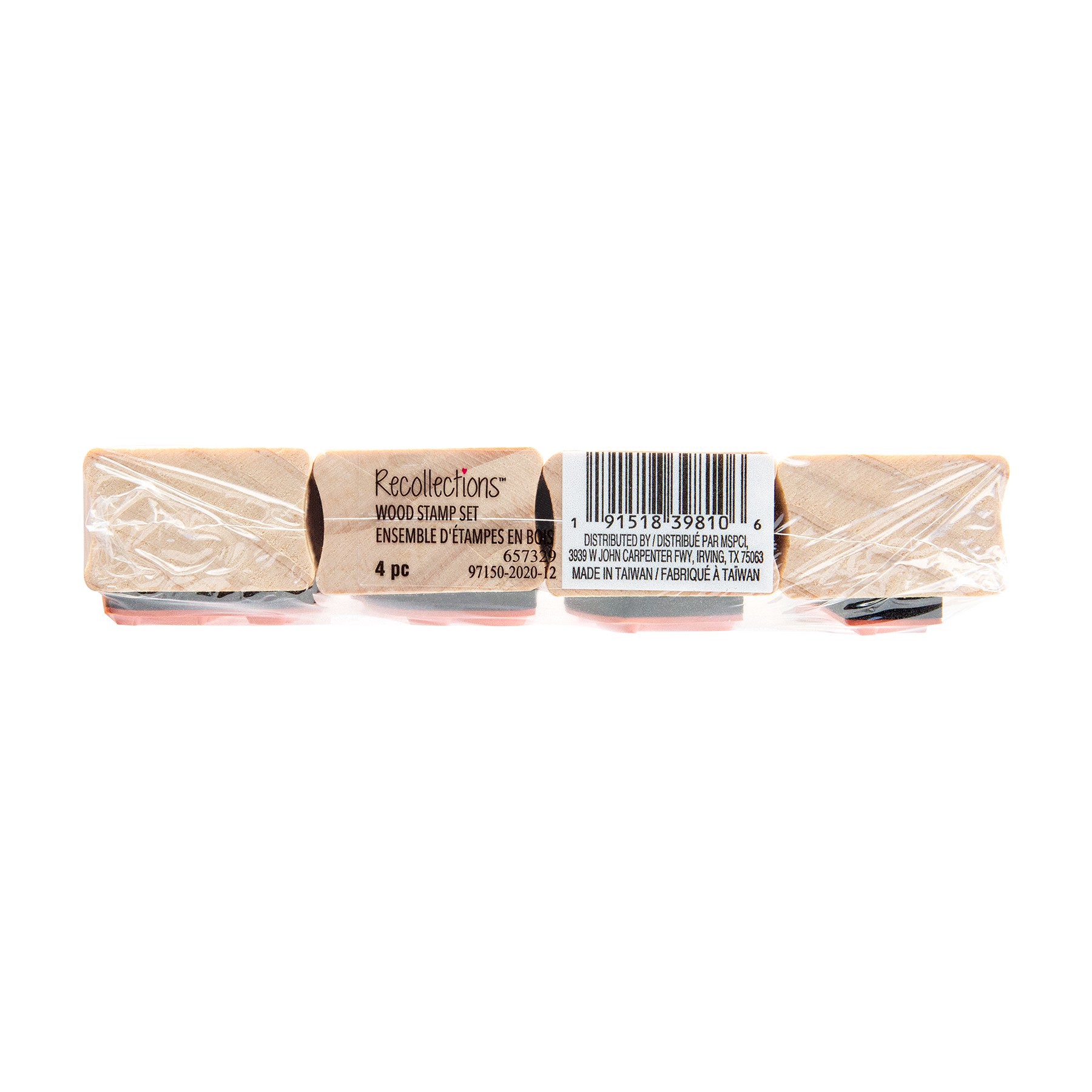 slide 5 of 5, Thanks A Million Stamp Set By Recollections, 2.5 in x 1 in x 1.25 in