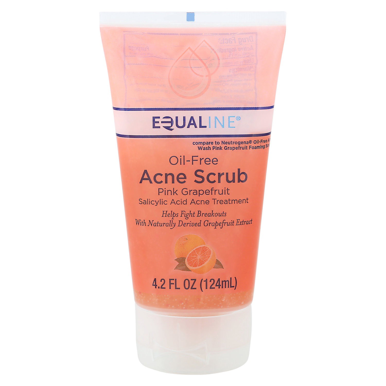 slide 1 of 1, Equaline Pink Grapefruit Scrub, 4.2 oz