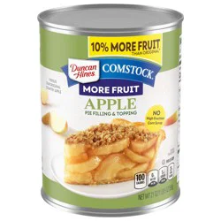 Comstock More Fruit Apple Pie Filling and Topping, 21 oz.