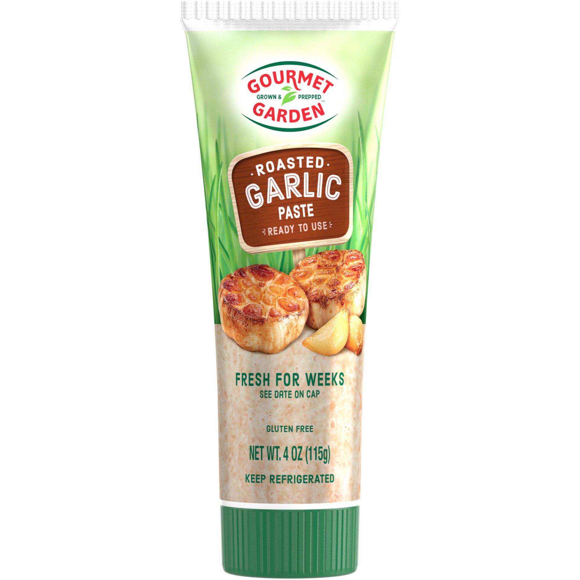 slide 1 of 7, Gourmet Garden Roasted Garlic Stir-In Paste, 4 oz, 4 oz