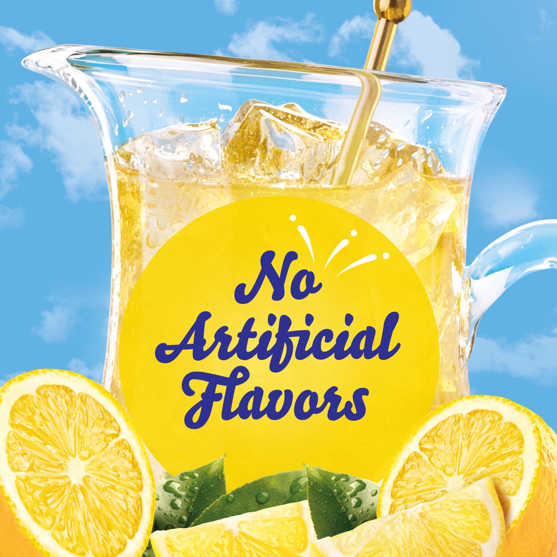 slide 6 of 7, Crystal Light Lemonade Naturally Flavored Powdered Drink Mix Pitcher Packets, 6 ct