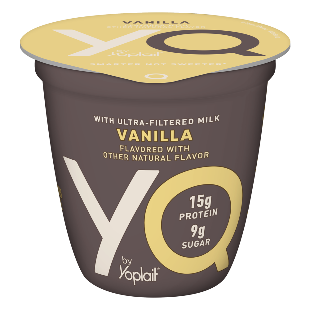 slide 1 of 5, YQ Vanilla Flavored Yogurt, 5.3 oz