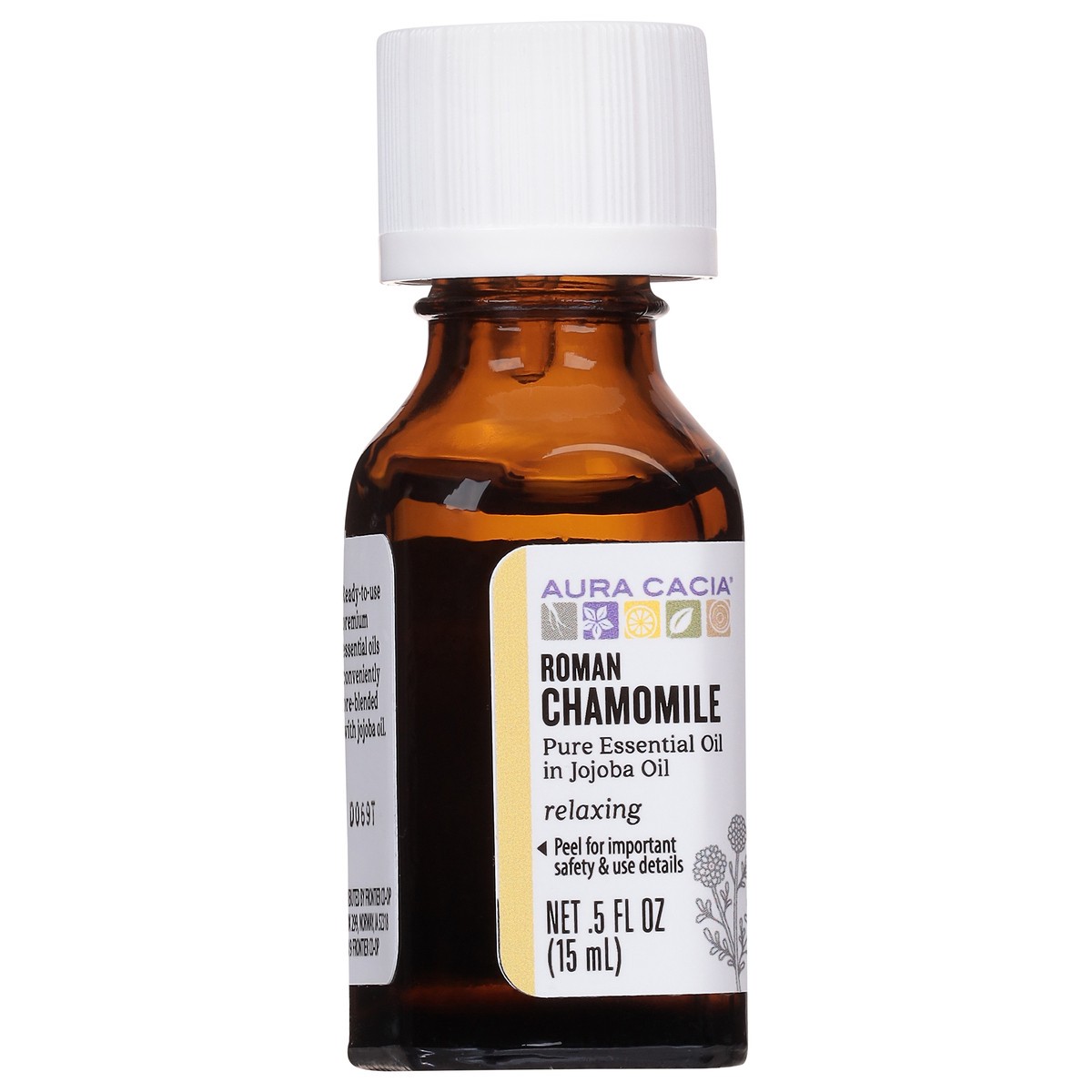 slide 2 of 9, Aura Cacia Roman Chamomile In Jojoba Oil, 0.5 oz