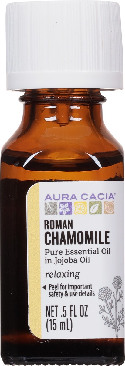 slide 6 of 9, Aura Cacia Roman Chamomile In Jojoba Oil, 0.5 oz