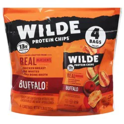 Wilde Buffalo Style Protein Chips 4 - 1.34 oz Bags