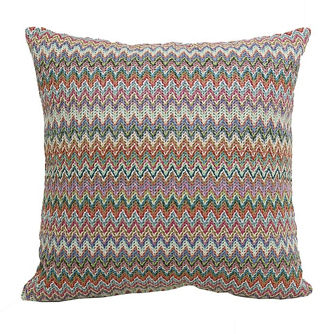 slide 1 of 2, Destination Summer Hermosa Woven Square Indoor/Outdoor Throw Pillow, 1 ct