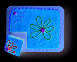 Bakery Fresh Goodness Chocolate Tangerine Buttercream Flower Cake