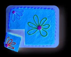 Bakery Fresh Goodness Chocolate Tangerine Buttercream Flower Cake