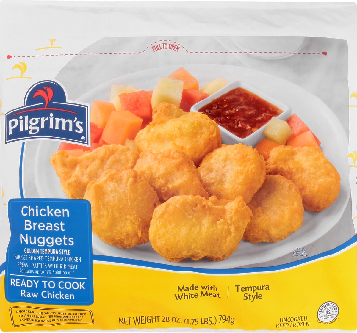 slide 10 of 12, Pilgrim's Chicken Breast Nuggets 28 oz, 28 oz