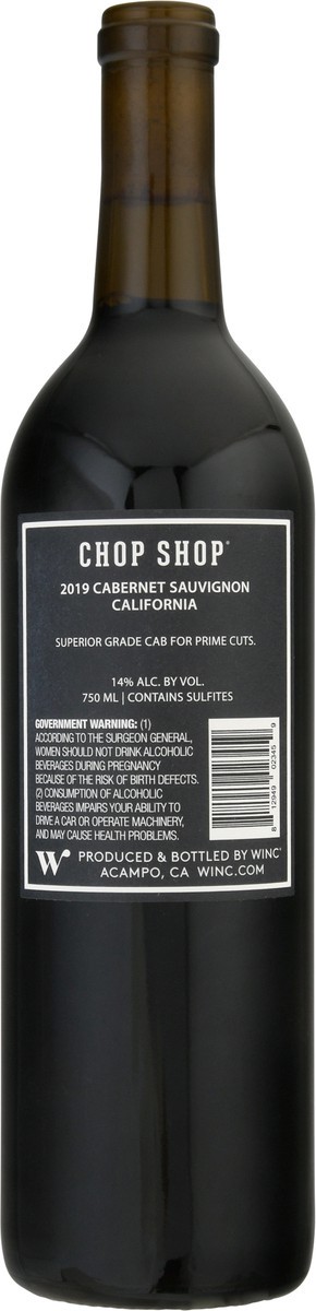 slide 5 of 12, Chop Shop California Cabernet Sauvignon 750 ml, 750 ml