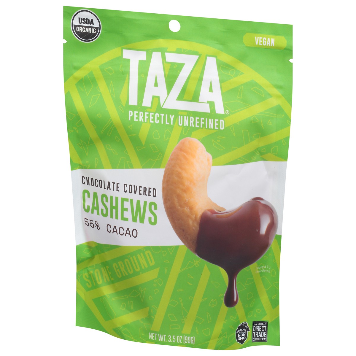 slide 5 of 14, Taza Dark Chocolate Covered Cashews, 4.2 oz