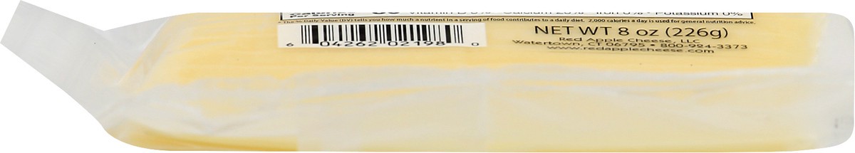 slide 7 of 10, Red Apple Naturally Good Kosher Kosher American Cheese, 1 ct