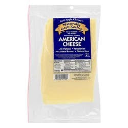 Red Apple Naturally Good Kosher Kosher American Cheese