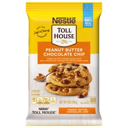 Nestle Toll House Peanut Butter Chocolate Chip, Ready to Bake Cookie Dough