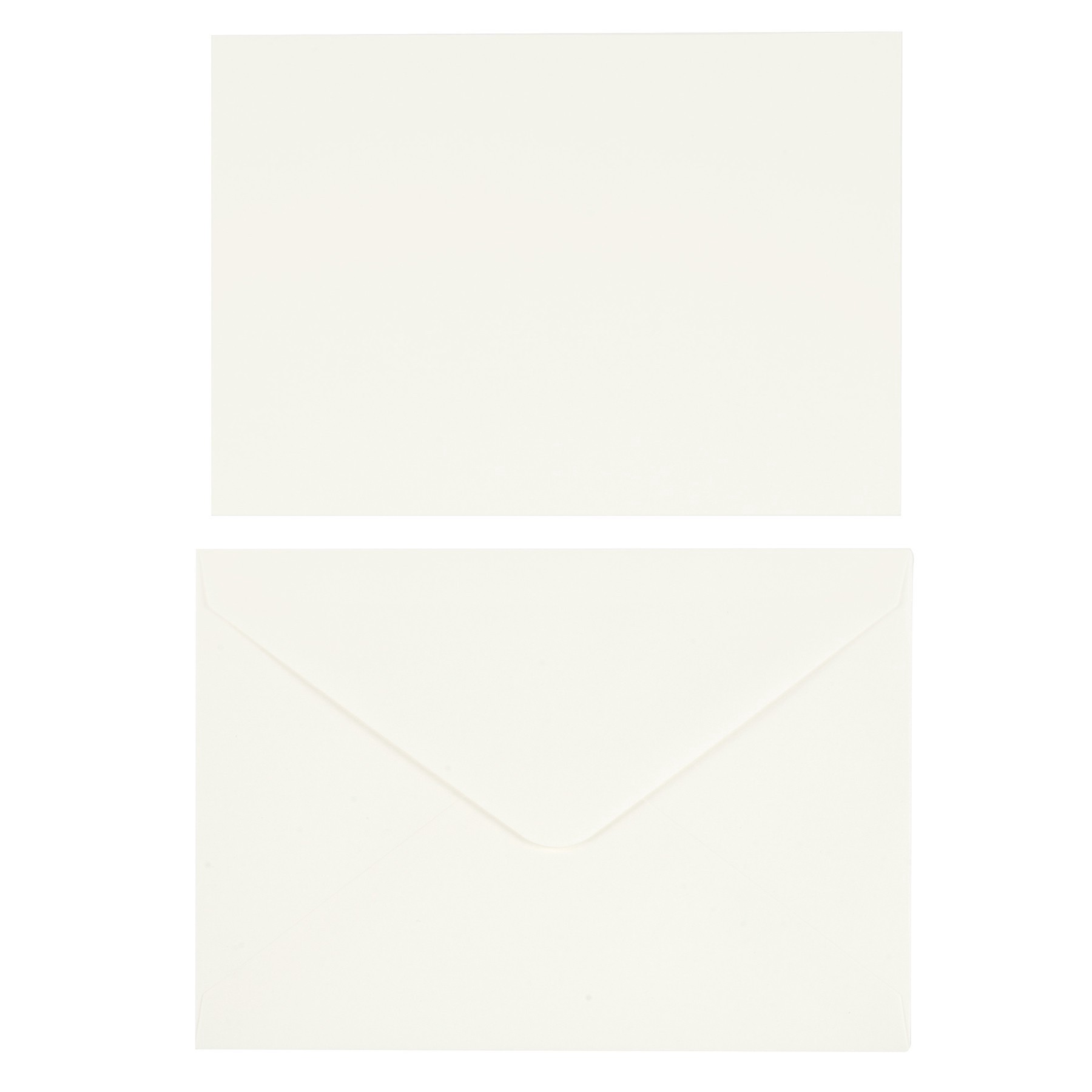 slide 2 of 4, Ivory Flat Cards & Envelopes By Recollections, 5" X 7", 5 in x 7 in