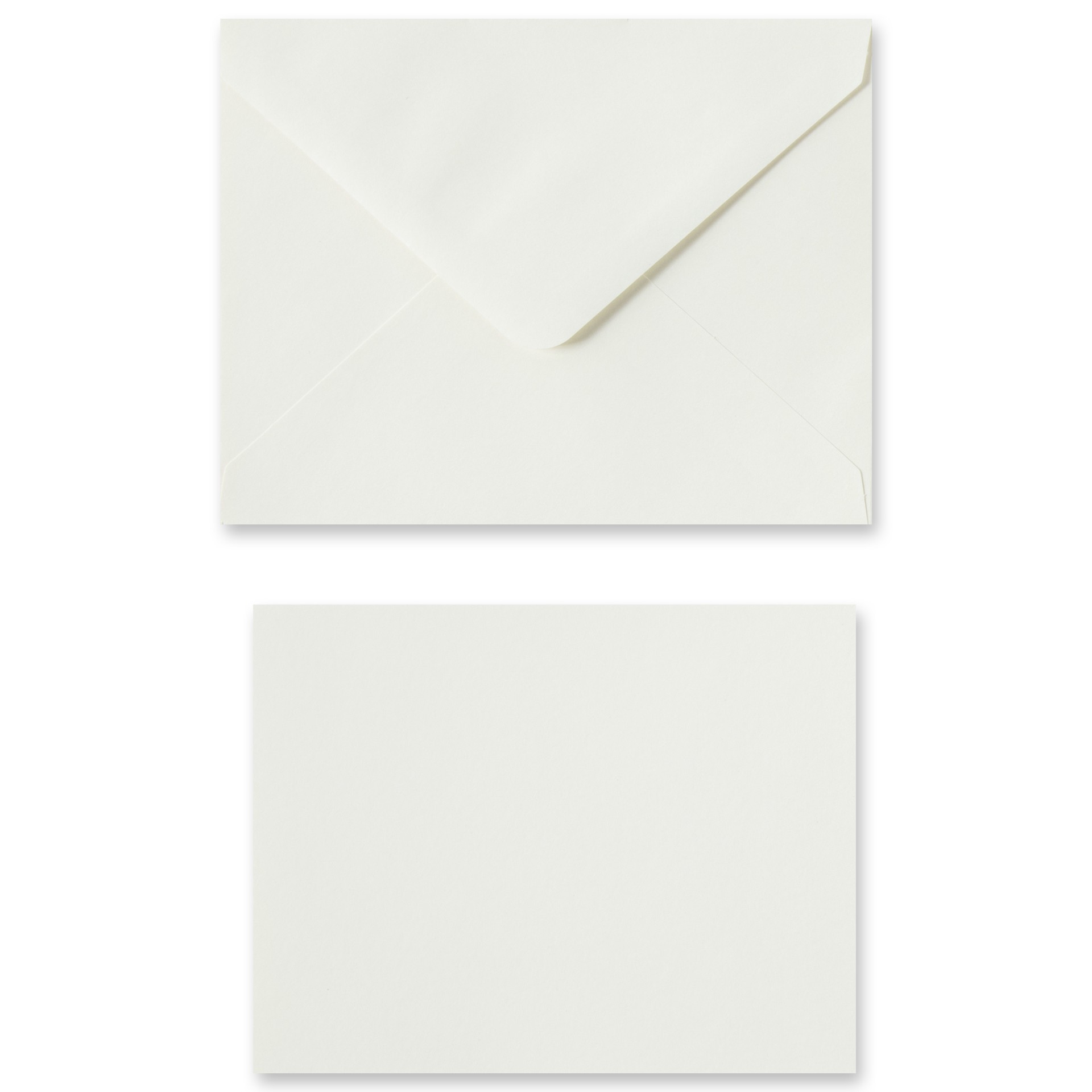 slide 3 of 4, Ivory Flat Cards & Envelopes By Recollections, 5" X 7", 5 in x 7 in