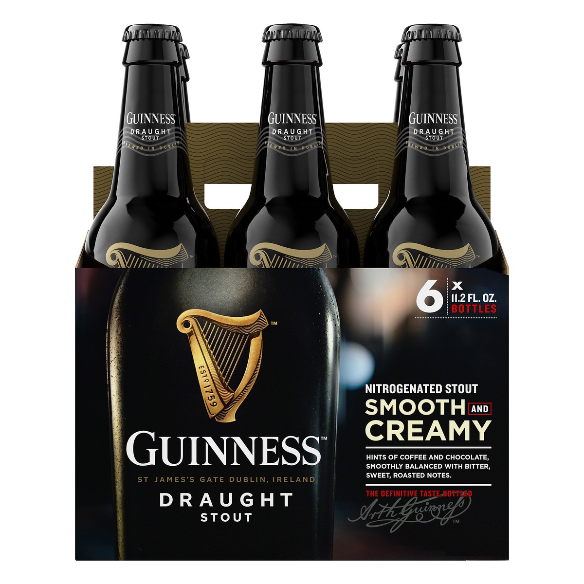 slide 1 of 1, Guinness Stout, 6 ct