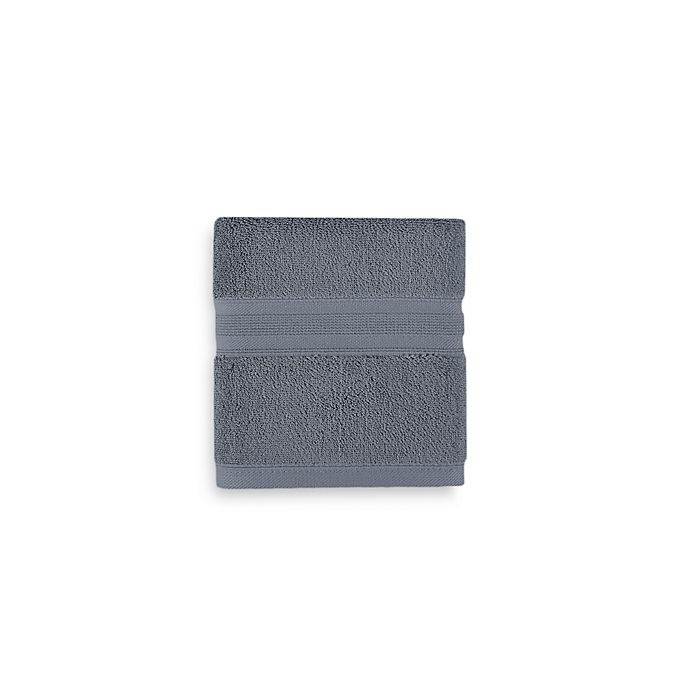 slide 1 of 15, Wamsutta Icon PimaCott Hand Towel - Denim, 1 ct