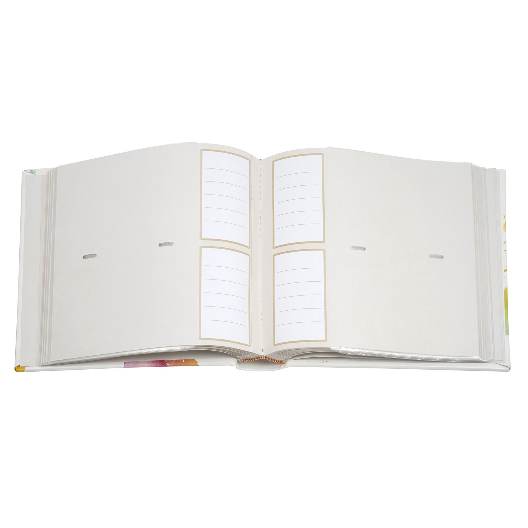 slide 3 of 3, Watercolor Map 2-Up Photo Album By Recollections, 9 in x 8.75 in