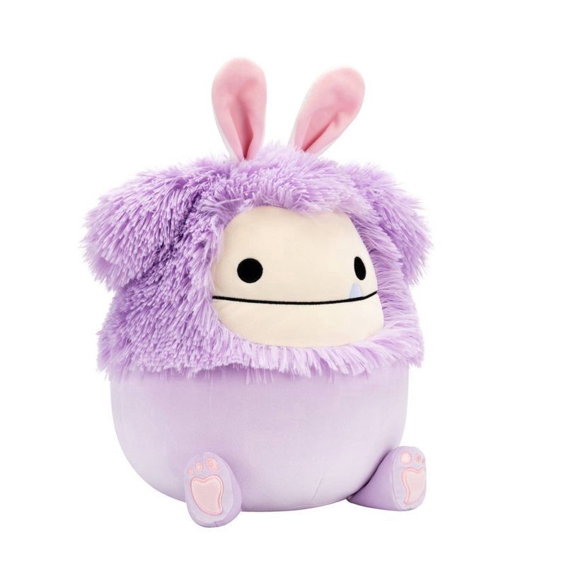 slide 3 of 12, Squishmallows 12" Dilka Lavender Bigfoot with Bunny Ears Medium Plush, 12 in