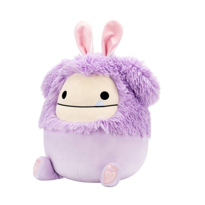 slide 2 of 12, Squishmallows 12" Dilka Lavender Bigfoot with Bunny Ears Medium Plush, 12 in