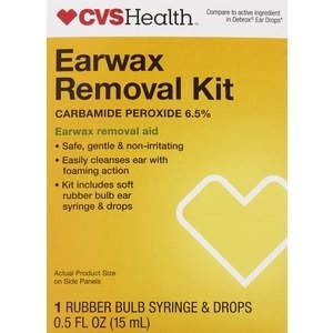 slide 1 of 1, CVS Health Earwax Remove Kit, 1 ct