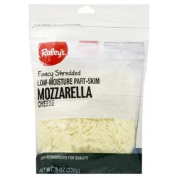 Raley's Fancy Shredded Mozzarella Cheese 8 oz