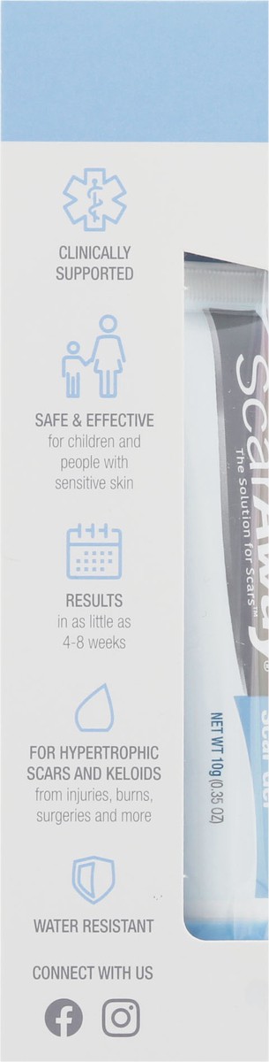 slide 5 of 9, ScarAway Silicone Scar Gel 0.35 oz, 35 oz