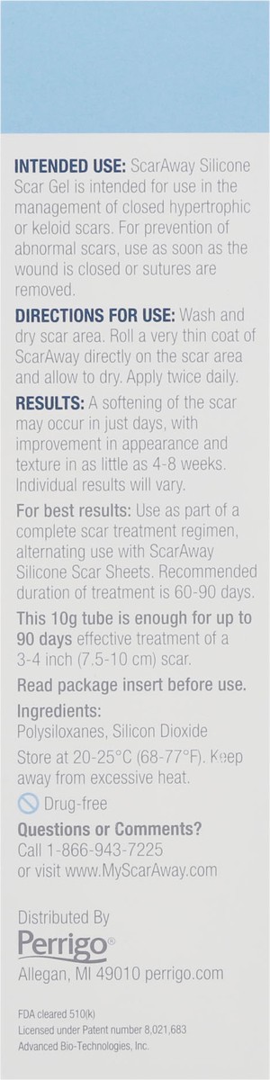 slide 3 of 9, ScarAway Silicone Scar Gel 0.35 oz, 35 oz