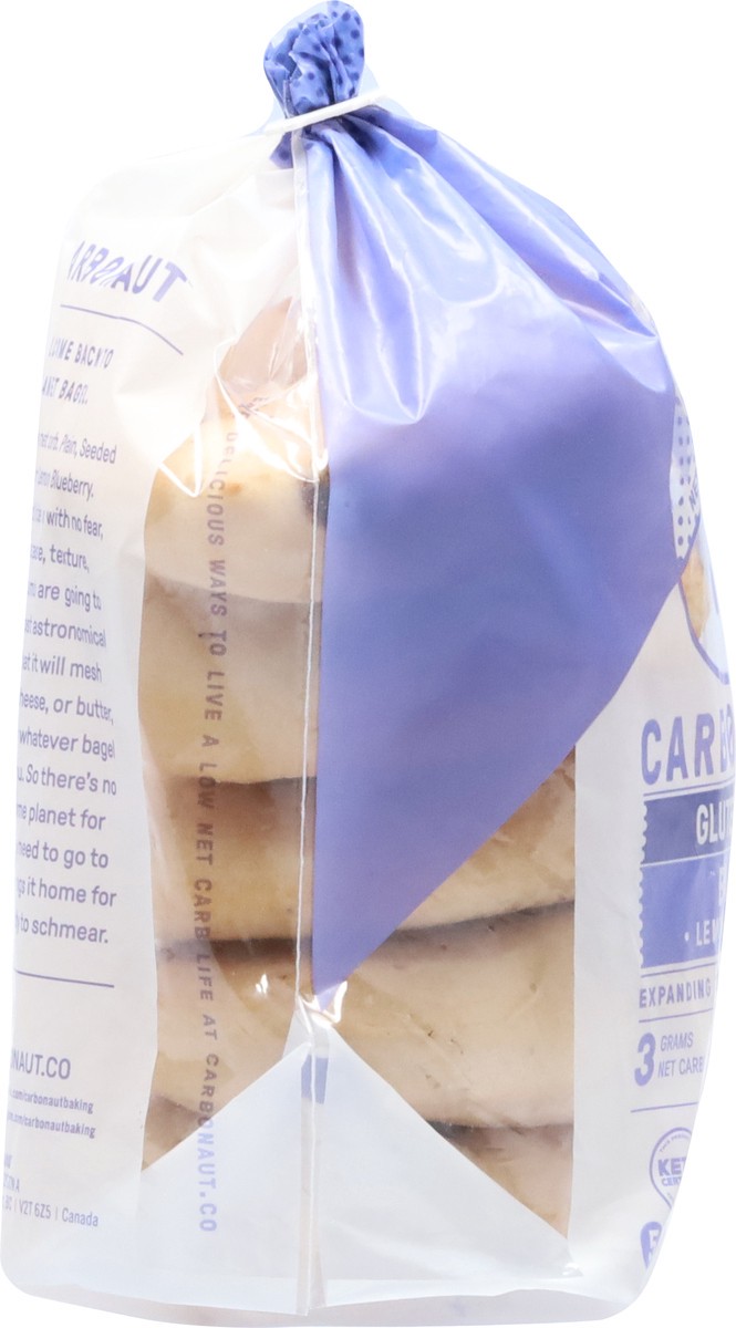 slide 8 of 9, Carbonaut Lemon Blueberry Bagels, 11.8 oz