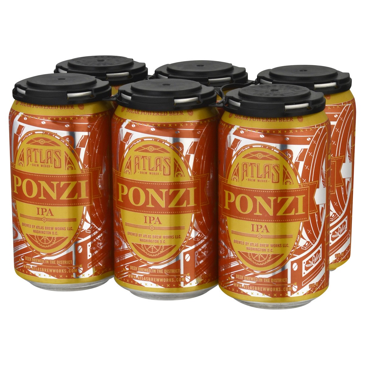 slide 3 of 9, Atlas Brew Works 6 Pack IPA Ponzi Beer 6 ea, 6 ct