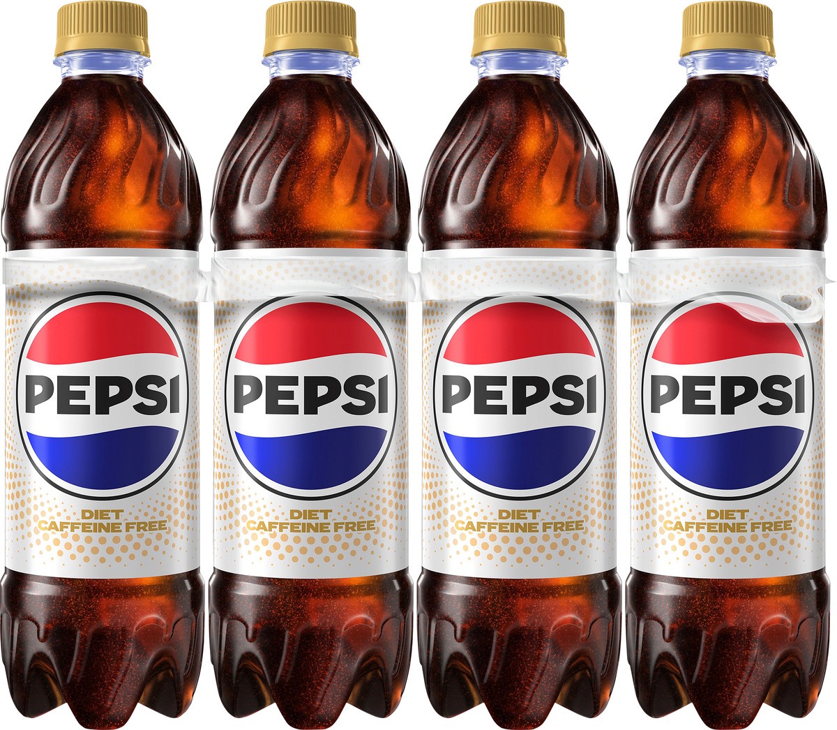 slide 4 of 7, Pepsi Diet Pepsi Soda Caffeine Free 16.9 Fl Oz, 8 Count, 8 pk; 16.9 oz