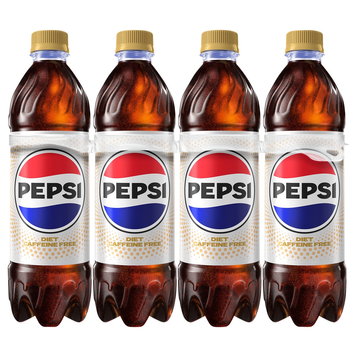 slide 1 of 7, Pepsi Diet Pepsi Soda Caffeine Free 16.9 Fl Oz, 8 Count, 8 pk; 16.9 oz