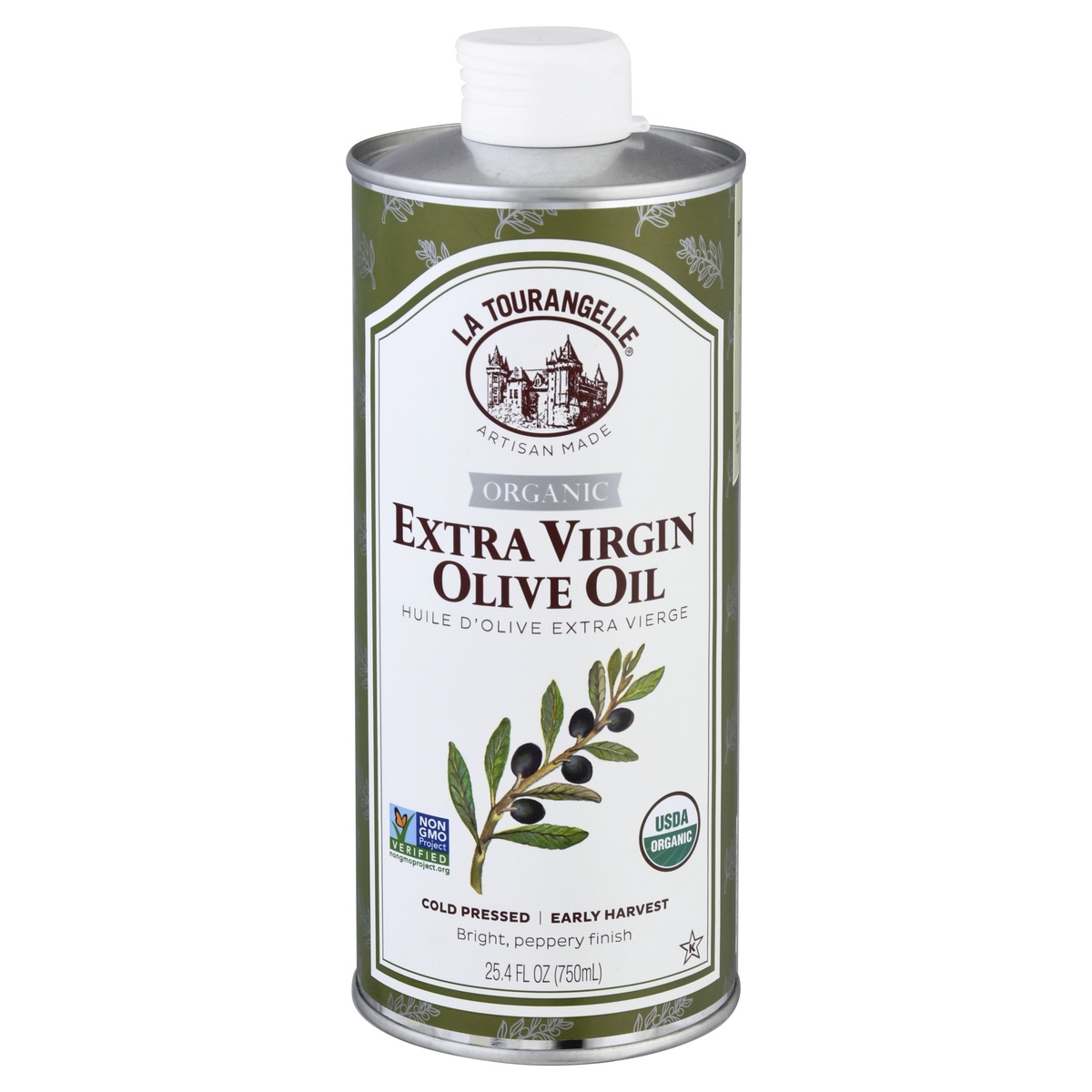 slide 1 of 1, La Tourangelle Extra Virgin Olive Oil, 25.4 oz