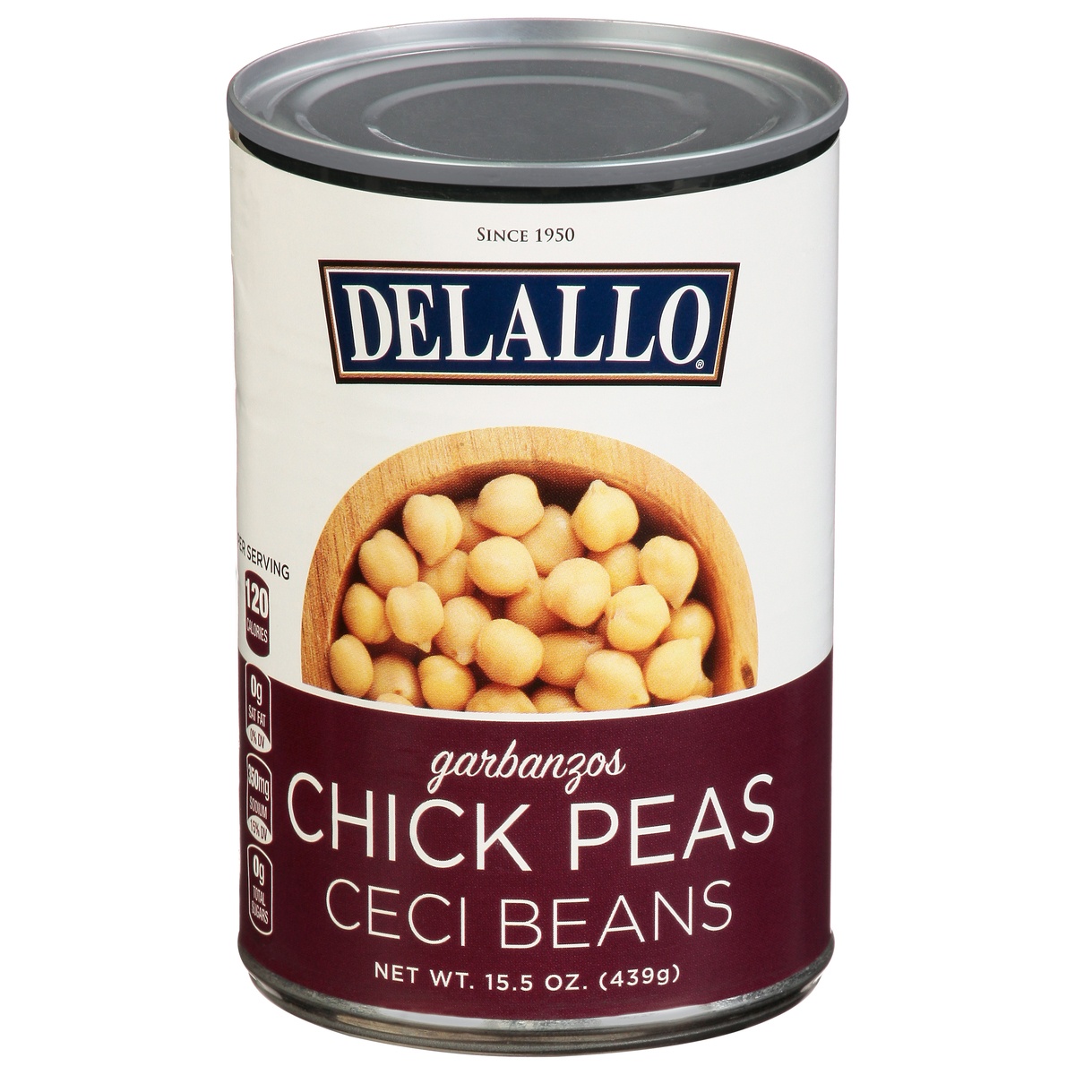 slide 1 of 1, DeLallo Garbanzos Chick Peas 15.5 oz, 