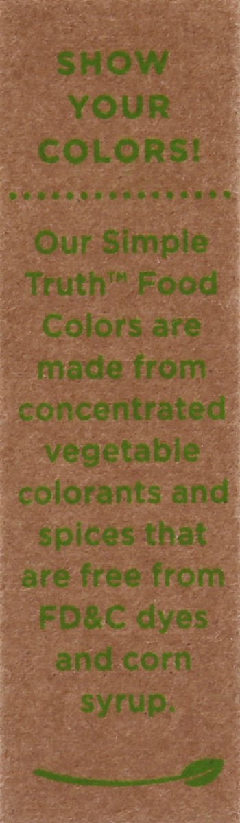 slide 2 of 4, Simple Truth Food Color 4 ea, 4 ct