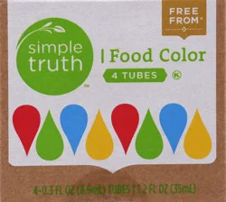 Simple Truth Food Color 4 ea