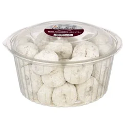 Giant Bakery Mini Powdered Sugar Donuts