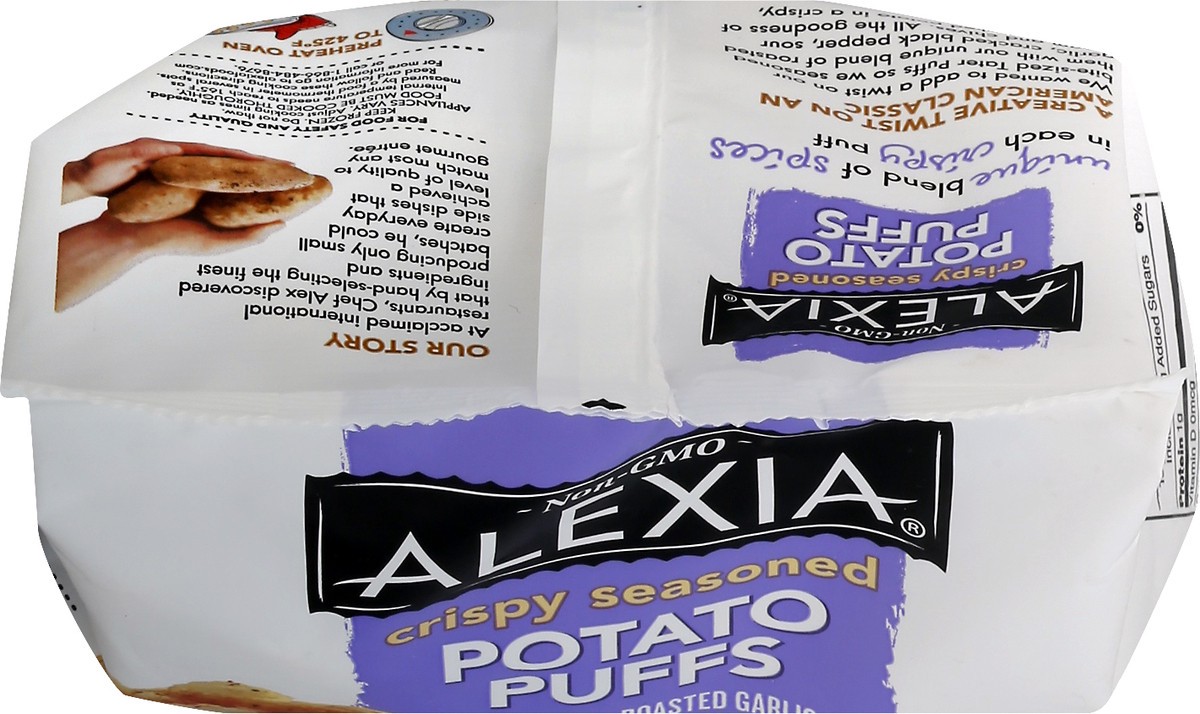 slide 7 of 12, Alexia Crispy Seasoned Potato Puffs, 28 oz