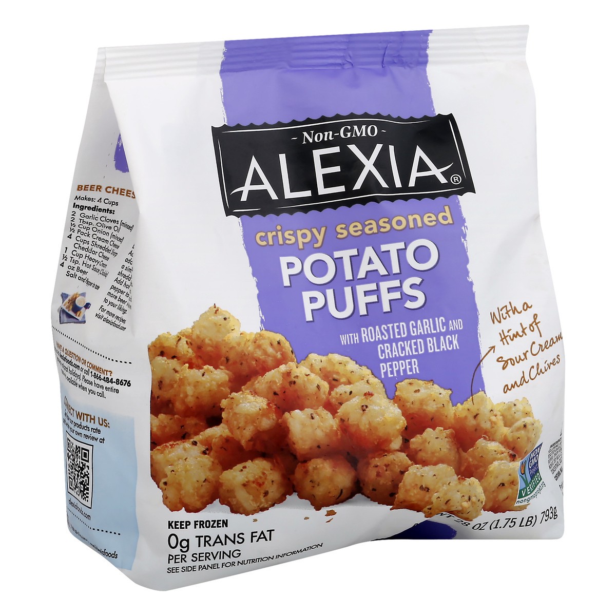 slide 10 of 12, Alexia Crispy Seasoned Potato Puffs, 28 oz