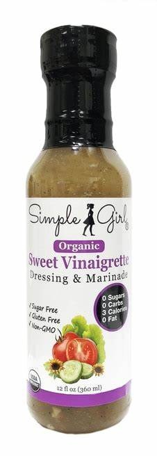 slide 1 of 1, Simple Girl Vinaigrette Salad Dressing, 12 oz