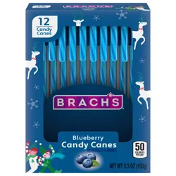 Brach's Blueberry Candy Canes 12 ct